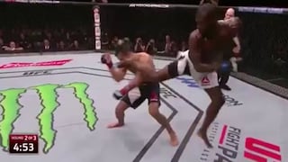 UFC: Uriah Hall derrotó a Gegard Mousasi con un espectacular KO