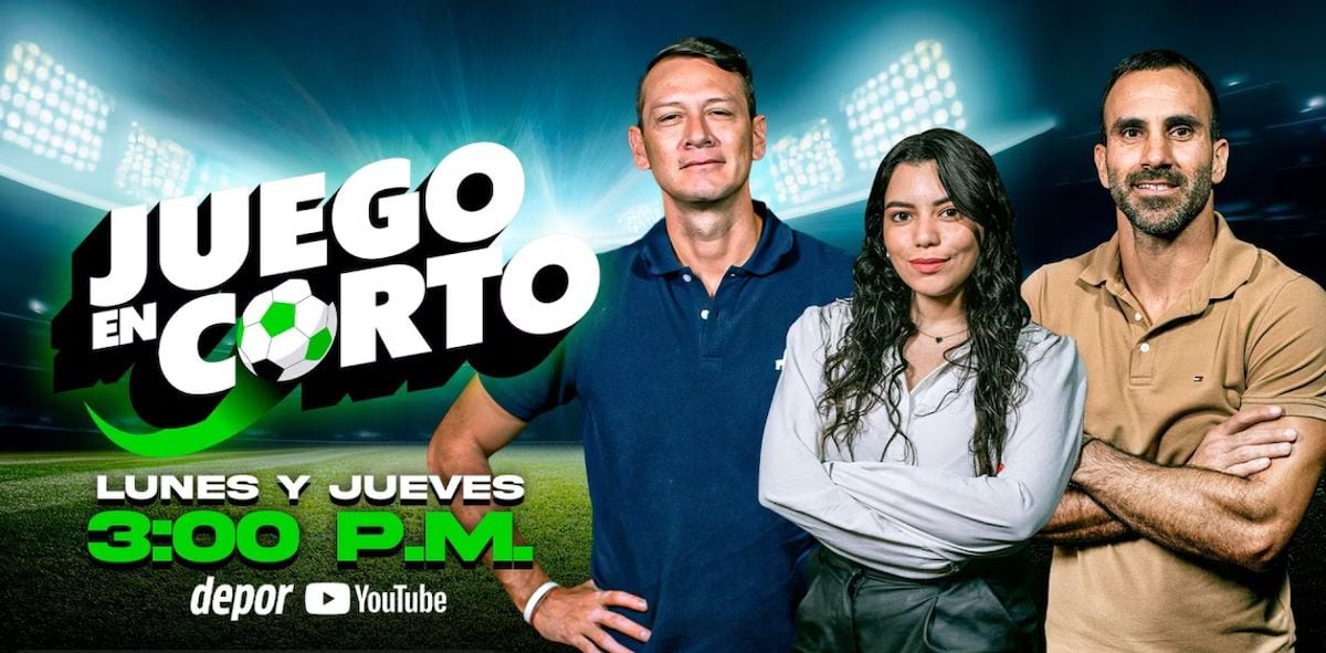 Sigue hoy “Juego en Corto” desde las 3:00 p.m. en el canal de YouTube de Depor. El programa combina información, análisis y entretenimiento con la conducción de Fernanda Huapaya junto a los exseleccionados José Carvallo y Diego Penny.