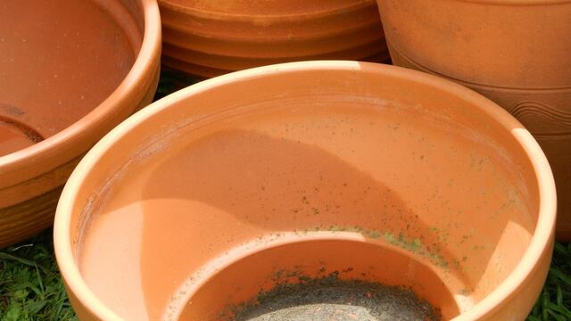 El truco para impermeabilizar y restaurar macetas de barro o terracota