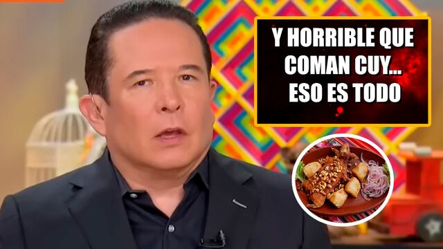 Periodista mexicano menosprecia gastronomía peruana: “me parece asquerosa” 