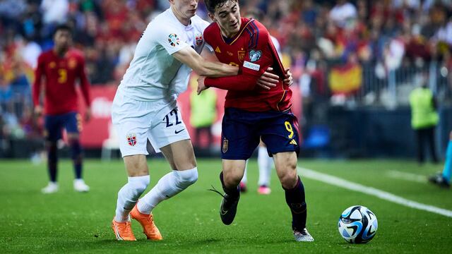 España goleó a Noruega por las Eliminatorias a la Eurocopa 2024