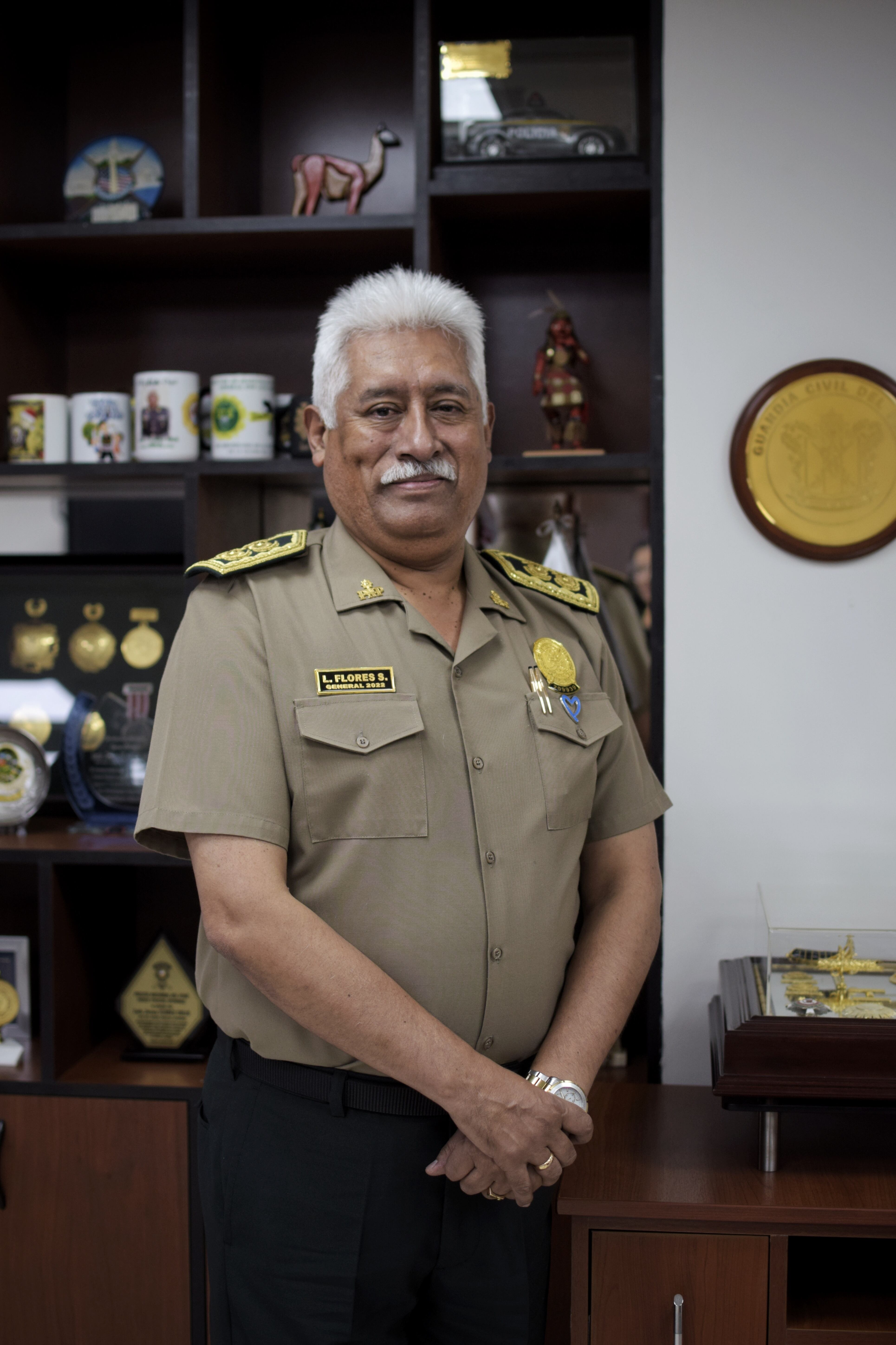 General PNP Luis Flores Solis, jefe de la Dirección de Investigación Criminal.
Foto: Abby Ardiles / El Comercio