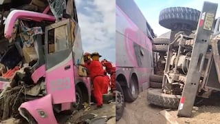 Barranca: 30 personas quedan heridas tras choque de bus interprovincial con camión 