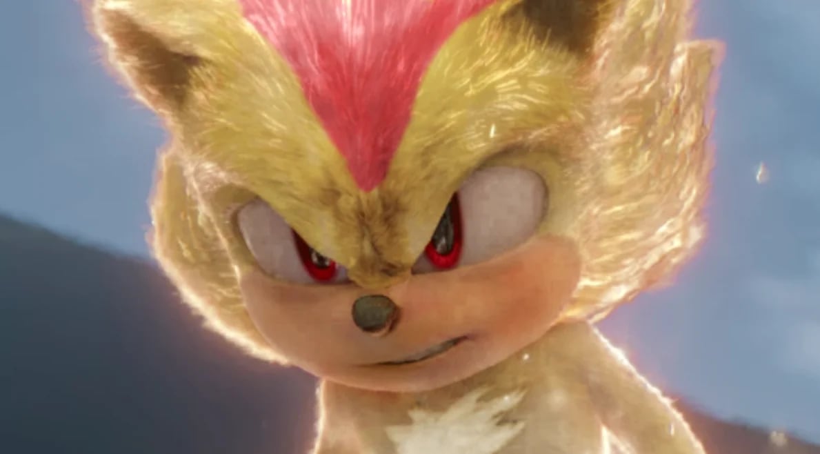 Shadow alcanzando su máxima versión en la película "Sonic 3" (Foto: Paramount Pictures)