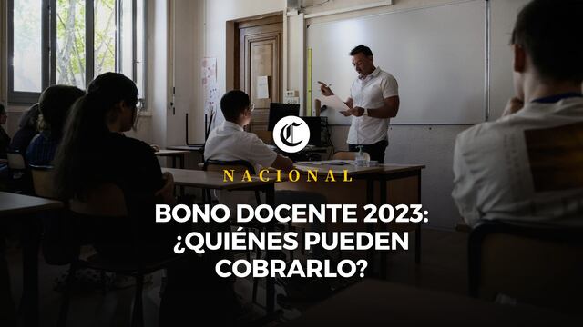 Bono docente 2023: quiénes lo recibirán, fechas de pago y más detalles de este beneficio