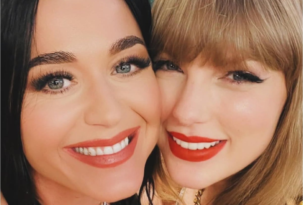 Katy Perry asistió al Eras Tour de Taylor Swift en Sídney el año pasado, después de haber reparado su amistad que llevaba años rota. | Crédito: Instagram katyperry