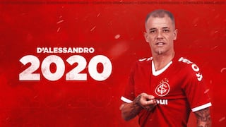 Fichajes | Andrés D’Alessandro renovó una temporada con Internacional de Porto Alegre
