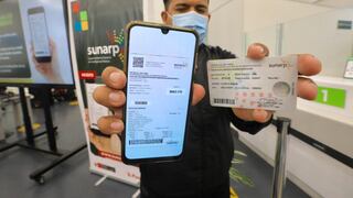 Sunarp lanza tarjeta de identificación vehicular electrónica para sustituir documento físico de plástico