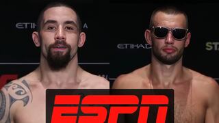 ESPN transmitió la pelea de Whittaker vs. De Ridder por UFC Fight Night 2025