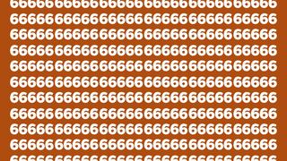 ¿Puedes encontrar los dos números 8 en esta ilusión óptica? Solo muy pocos los que lo logran