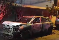 Huacho: delincuentes incendian camioneta de comandante de comisaría