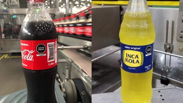 Coca-Cola e Inca Kola colocarán octógonos de "Alto en azúcar" desde este mes