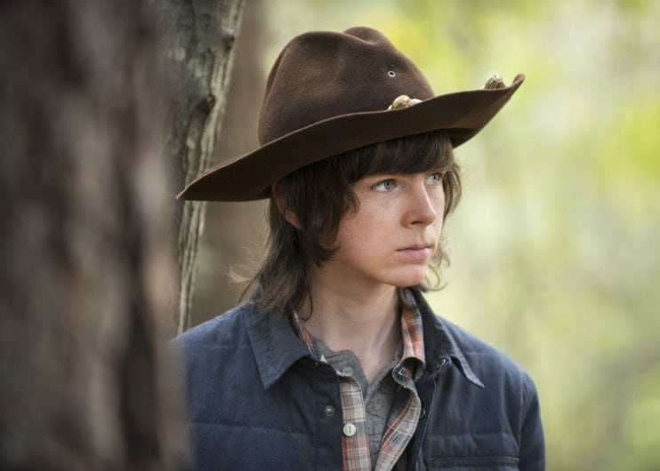 Carl Grimes fue interpretado por Chandler Riggs (Foto: AMC)