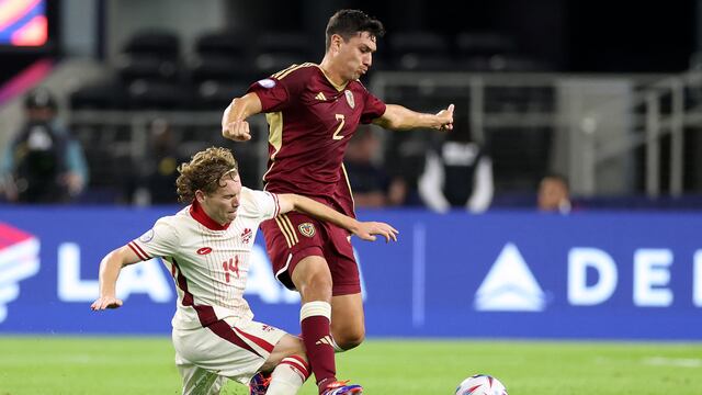 Venezuela vs. Canadá por cuartos de final de Copa América 2024. (Foto: AFP)