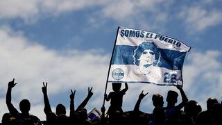 Diego Maradona y su mensaje de despedida a los hinchas de Gimnasia: “Tomo esta decisión con todo el dolor del alma”