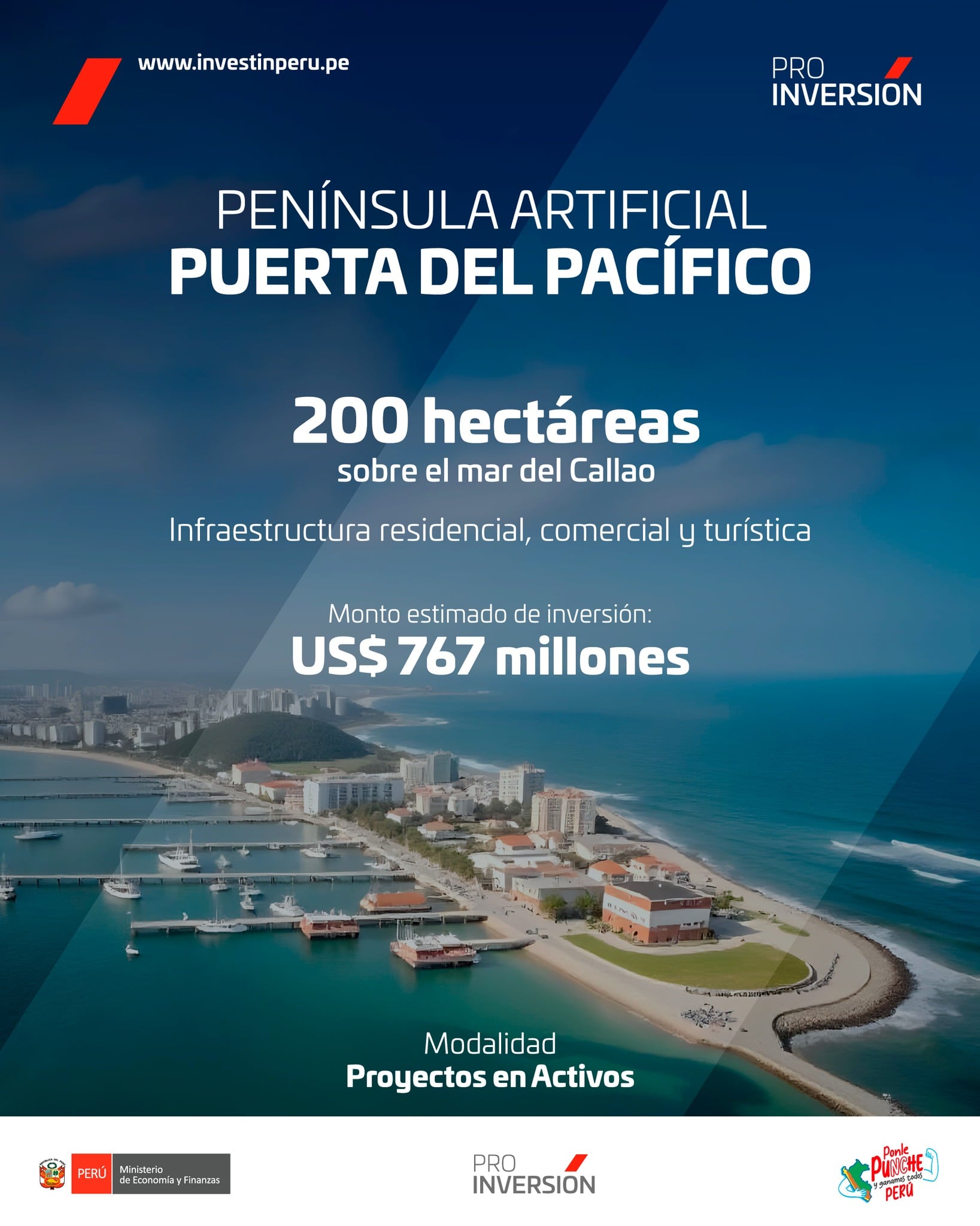 Proinversión impulsa el proyecto del 'Dubái chalaco'