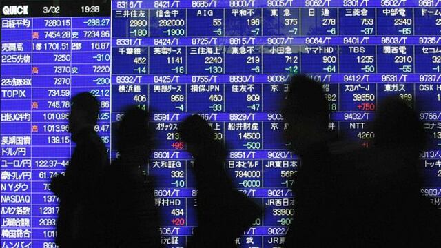 Bolsas de Asia anotaron resultados mixtos por dato de China