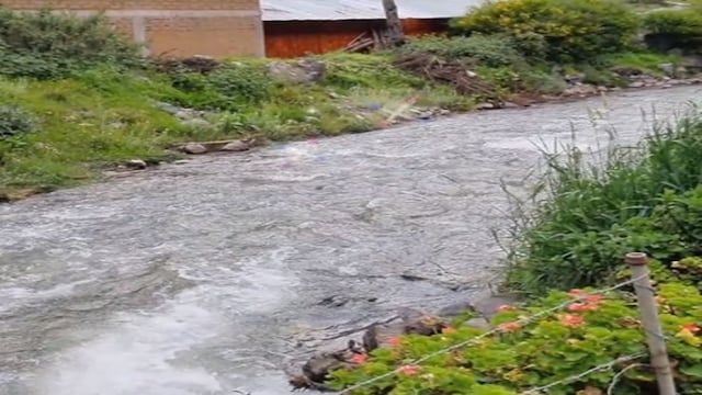 Huarochirí: Alerta por aumento del caudal del río Blanco
