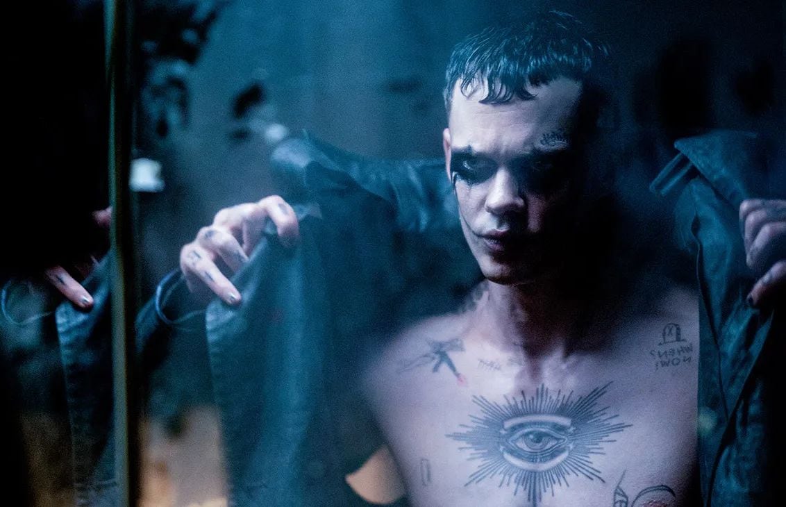 El actor sueco Bill Skarsgård (recordado por "It") es el encargado de protagonizar la nueva versión de "El Cuervo". (Lionsgate)