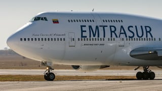El avión venezonalo-iraní sospechoso de espionaje deja Buenos Aires hacia Estados Unidos