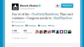 Barack Obama al Congreso: “Esto no puede continuar, terminen esto ahora”