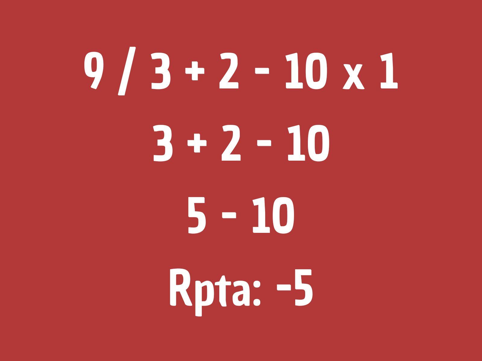 Reto matemático: ¿Fuiste capaz de acertar con el resultado de este problema? (Creación: Mag)