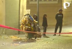 Chofer atropella dos veces y mata a ambulante en el Cercado de Lima