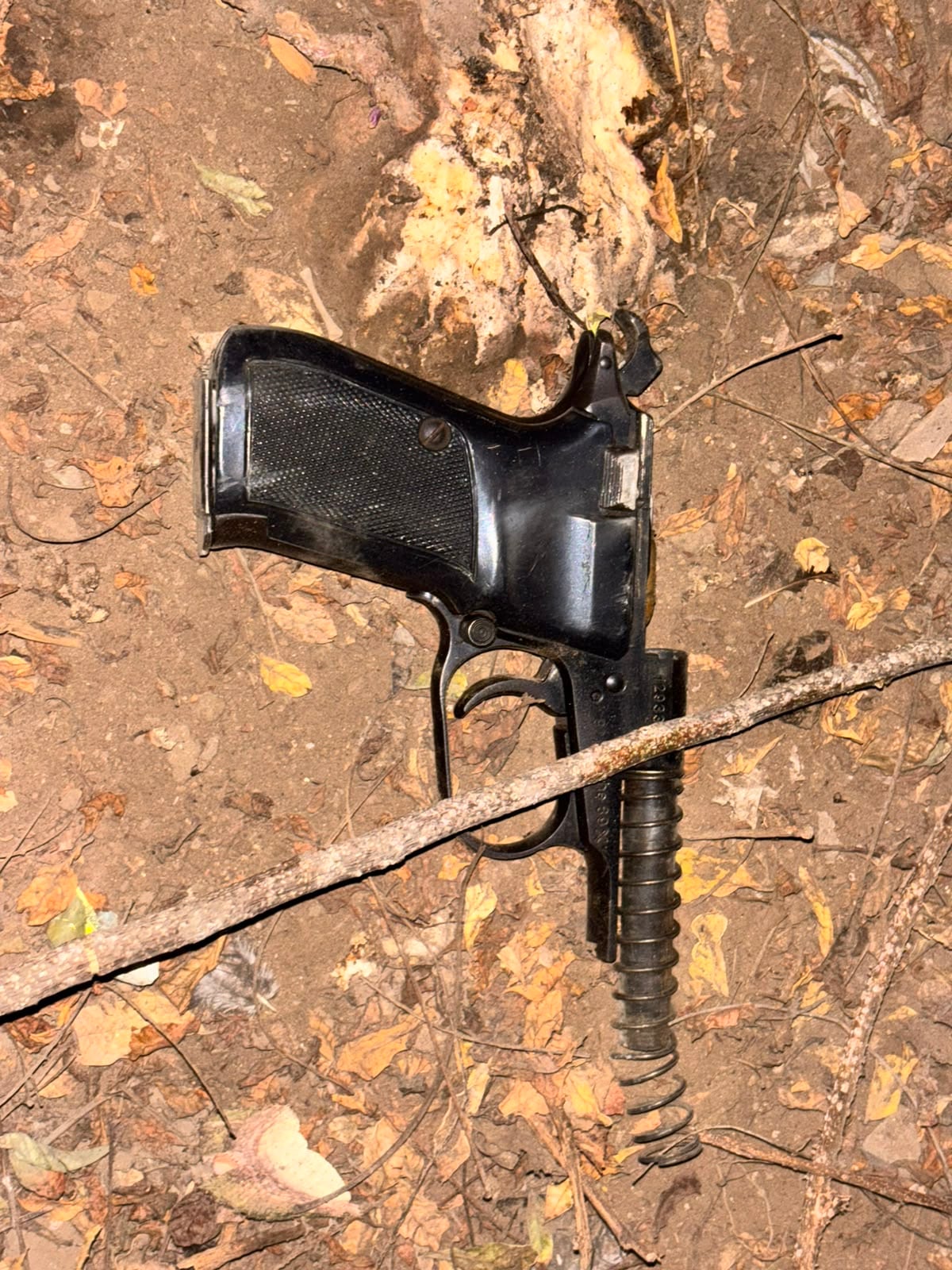 Arma incautada.
Foto: PNP
