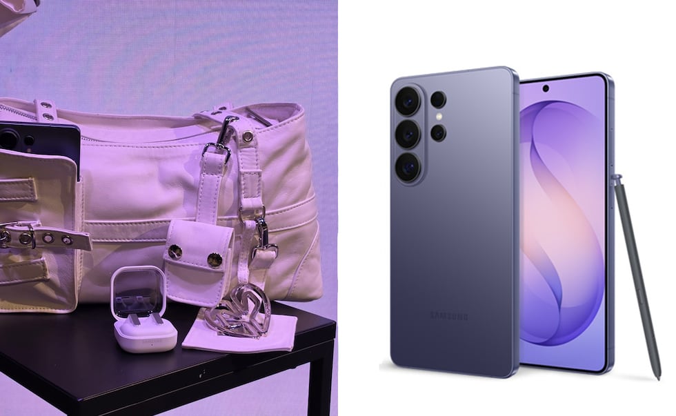 El bolso está inspirado en el Galaxy S26 Ultra. (Foto: europapress / samsung.com)