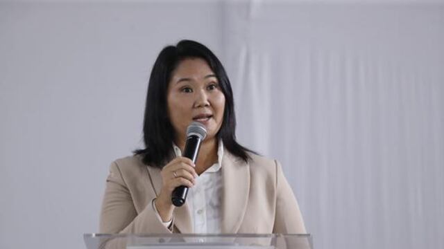 Keiko Fujimori: admiten apelación para que una sala superior evalúe pedido para viajar a España