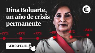 Dina Boluarte, un año de crisis permanente | El Comercio