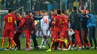 Montenegro vs. Rusia suspendido tras agresión en campo de juego