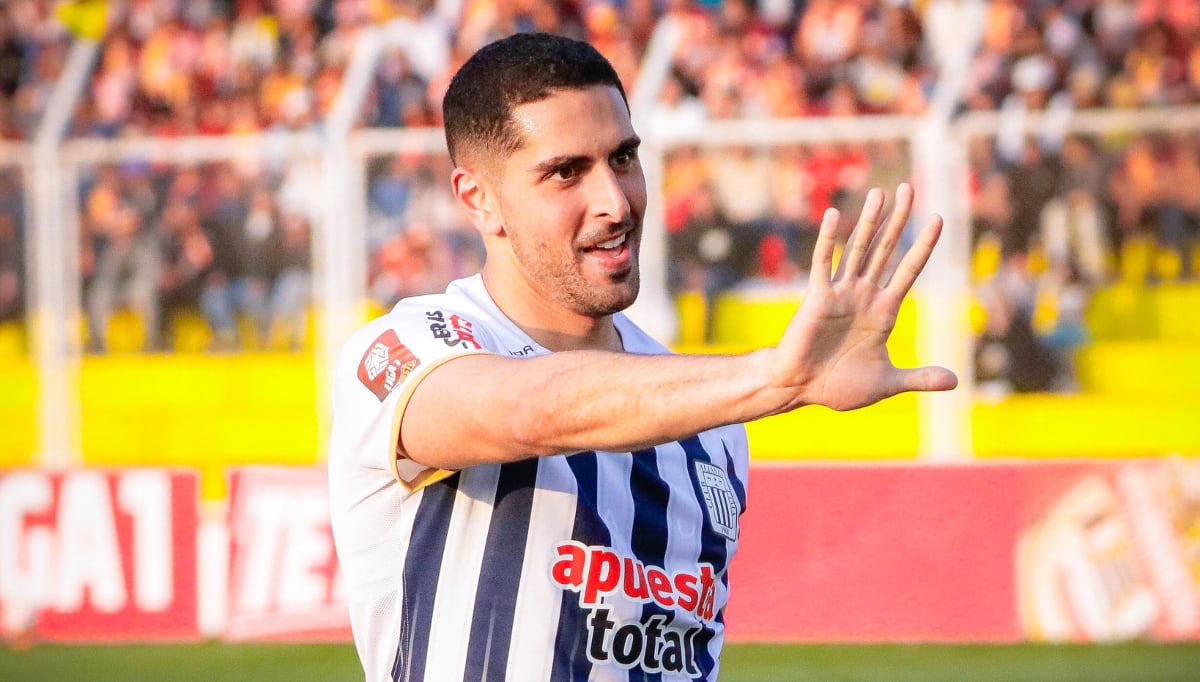 Pablo Sabbag volvió a jugar con Alianza Lima en el Torneo Clausura 2024. (Foto: Liga 1)