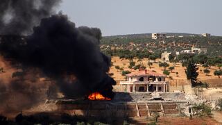 Crisis en Siria: Al menos 13 muertos en bombardeo ruso en provincia controlada por rebeldes