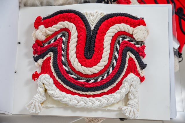 La composición de las prendas fue de algodón y alpaca, y se emplearon técnicas de tejido artesanal para crear cada prenda. (Foto: Allen Quintana)