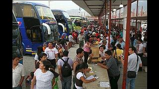 Navidad: pasajes de buses en terminales terrestres se elevan