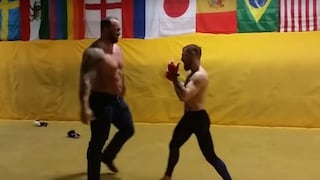 ‘La Montaña’ de "Game of Thrones" pelea con luchador de UFC