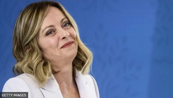 Giorgia Meloni se convirtió en la primera mujer en ocupar el cargo político más importante de Italia en octubre de 2022. (Getty Images).
