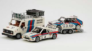Lancia Martini: el equipo de rally llega al mundo de Lego | FOTOS