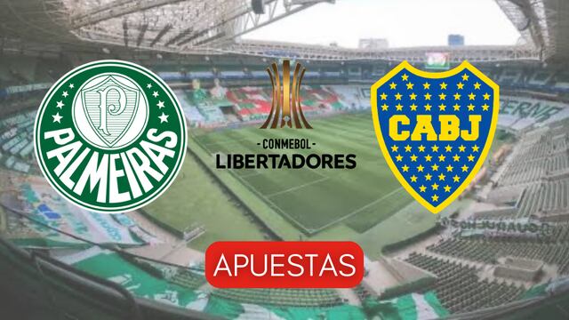 Apuestas Boca Juniors vs Palmeiras: cuánto paga el ganador por Copa Libertadores