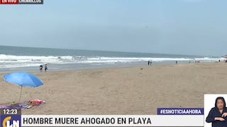 Chorrillos: hombre murió ahogado tras acudir a la playa La Chira para celebrar la Navidad | VIDEO