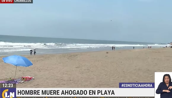 Un hombre falleció ahogado tras acudir a la playa La Chira para celebrar la Navidad en la madrugada. (Foto: Latina)