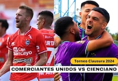 Comerciantes Unidos vs. Cienciano: Resumen y goles del partido 