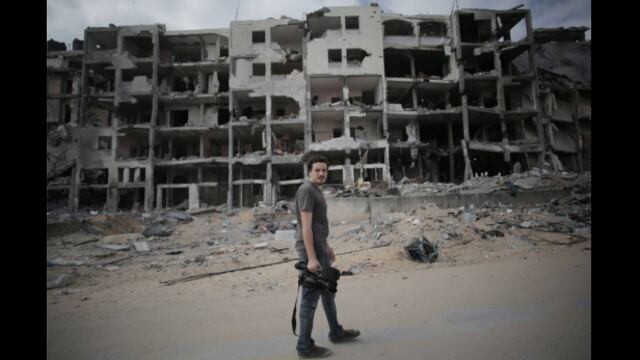 Gaza: Murió un periodista italiano al explotar misil israelí