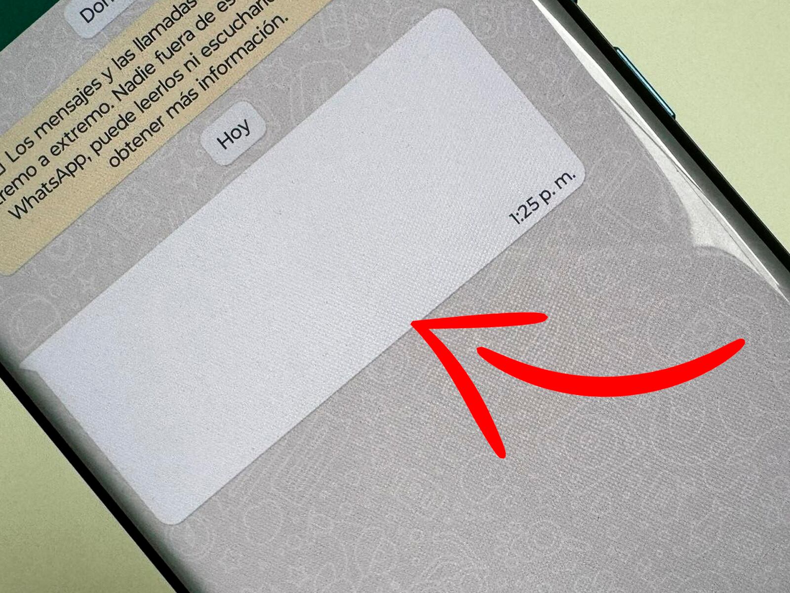 WHATSAPP | De esta manera podrás enviar un mensaje invisible en WhatsApp. Solo sigue todos los pasos. (Foto: MAG - Rommel Yupanqui)