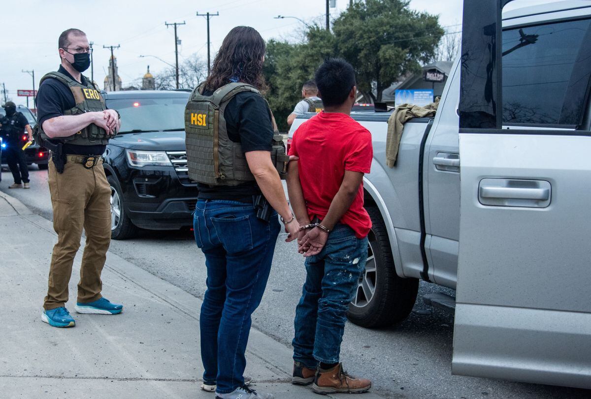 El joven trabajador de la construcción fue detenido en sus centro de labores en Texas (Foto referencial: ICE)