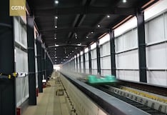 China logra acelerar con éxito un vehículo de pruebas de 0 a 700 km/h en 2 segundos