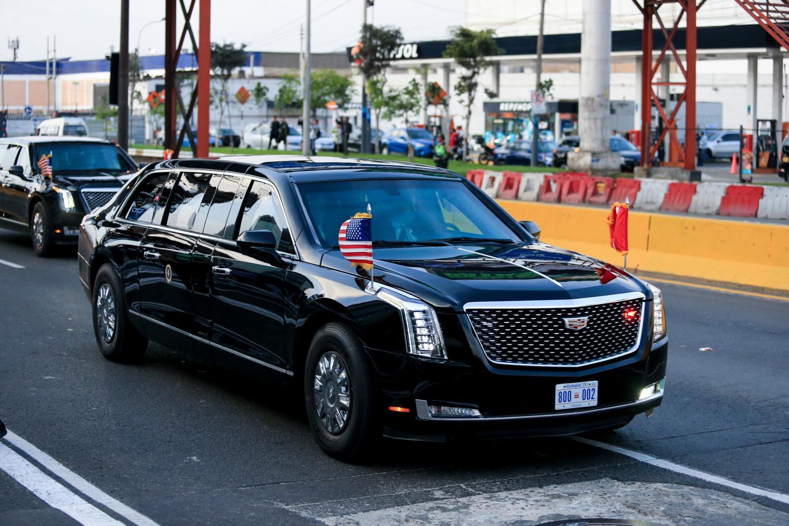 La Bestia, auto presidencial de Estados Unidos.
Foto: GEC
