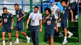 México vs. Brasil: Marcelo reapareció en los entrenamientos y podría jugar en octavos