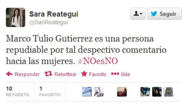 #NOesNO: el trending topic contra Marco Tulio Gutiérrez en Twitter